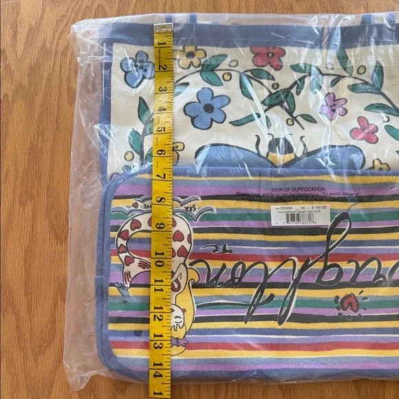 NWT Brighton You Warm My Heart Tote - Floral Love Bee Happy - Picture 7 of 8